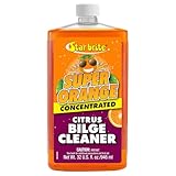 STAR BRITE Super Orange Citrus Bilge Cleaner – Easy to Use – Pour in, Run Boat, Pump Out – Emulsifies Oil, Grease, and Transmission Fluid, Leaving Bilge Clean with a Fresh Citrus Scent