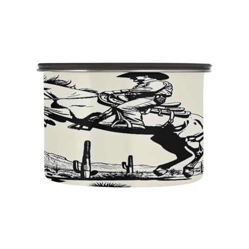 Contenedor de Café Hermético de Acero Inoxidable 900ml miniatura 2