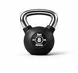 Kettlebell Recubierta de Goma 8 Kg ION fitness