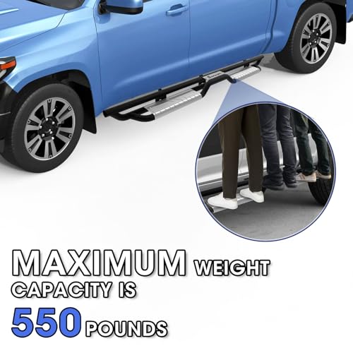Estribos laterales para Toyota Tacoma 2024-2026 de acero miniatura 4