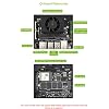 Jetson Orin NX AI Development Kit for Embedded and Edge Systems, with Jetson Orin NX AI Development Module, System-on-Module, Nano Size, 16GB Memory (JETSON-ORIN-NX-16G-DEV-KIT-A)