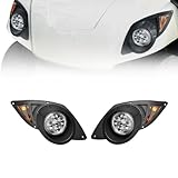 Orle Oko LED Head Light Kit For YAMAHA Drive G29 2007-2016 Gas or Electric Golf Cart Models Passenger Driver Side Replace 12V Headlights Light Kit Assembly For YAMAHA