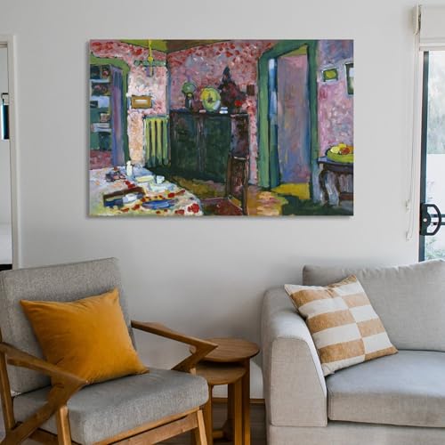 Impression toile Kandinsky Interior décoration murale design 40x60 - 6