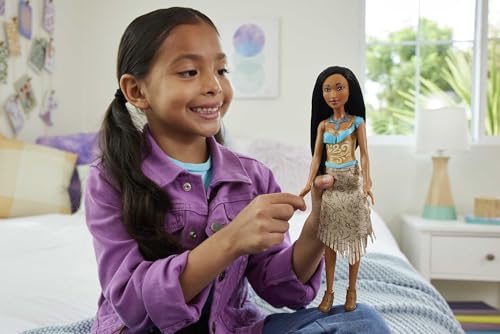 Disney Princess Poupée Pocahontas avec vêtements et accessoires Figurine et + - vue 7