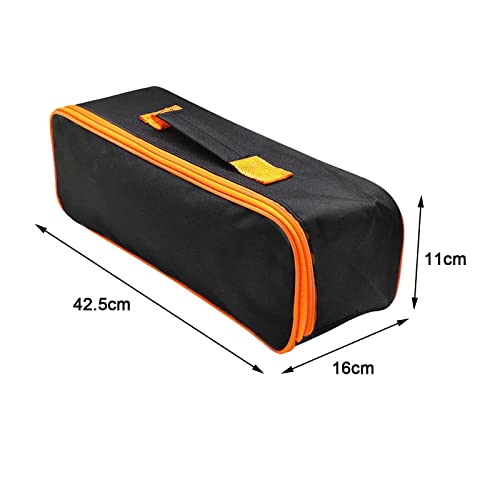 perfk Organizador de Maletero, Bolsa de Herramientas con Cremallera Duradera, Bolsa de Almacenamiento Plegable para Aspiradora de Coche, Manija Única - imagen 3