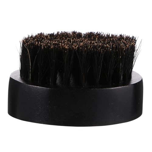 Gogogmee Natural Wood Handle Bristle Beard Brush Men's Grooming Tool for Hair Styling Cleaning