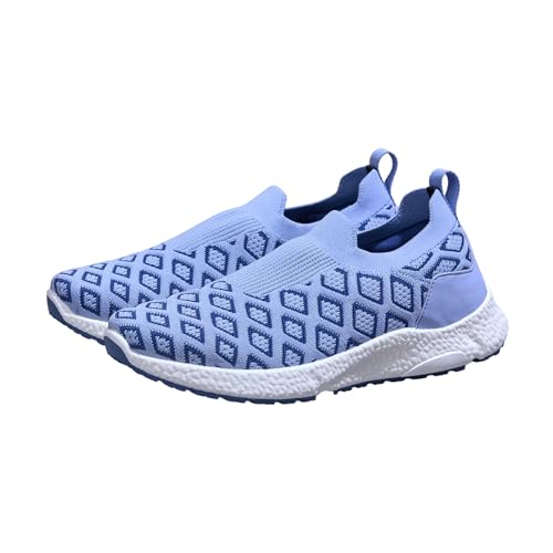 Image of Neeman's Crystal Knit Slip On for Women | Breathable Knit Upper, Cushioned EVA Sole | Lightweight, Flexible Shoes for Everyday Comfort