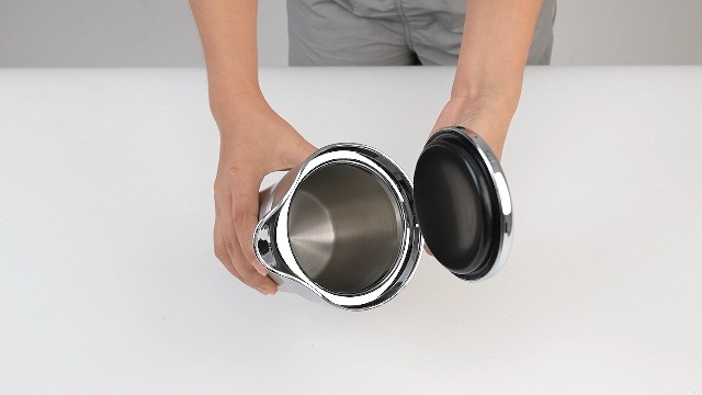 Saucière à base de cuivre en acier inoxydable | Théière pour une