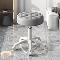 MARUICHI オットマン　スツール キャスターロック付き Amazon｜丸椅子 キャスター付き 足置きソファー オットマン ソフト