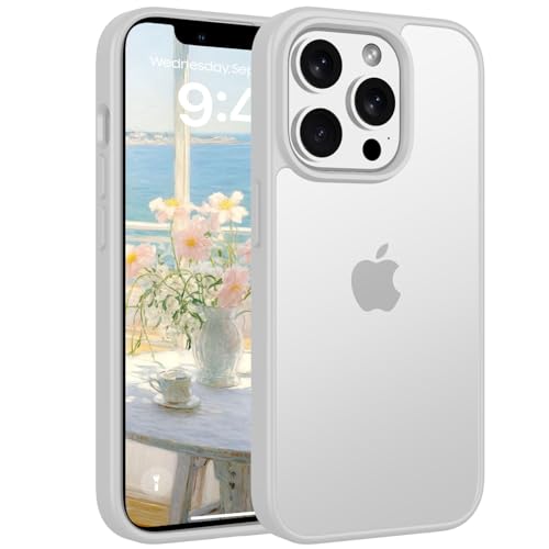 Andwing Hülle für iPhone 14 Pro Max 6,7 Zoll,Standard FallSchutz Handyhülle für iPhone 14 Pro Max, Anti-Gelb Durchsichti...