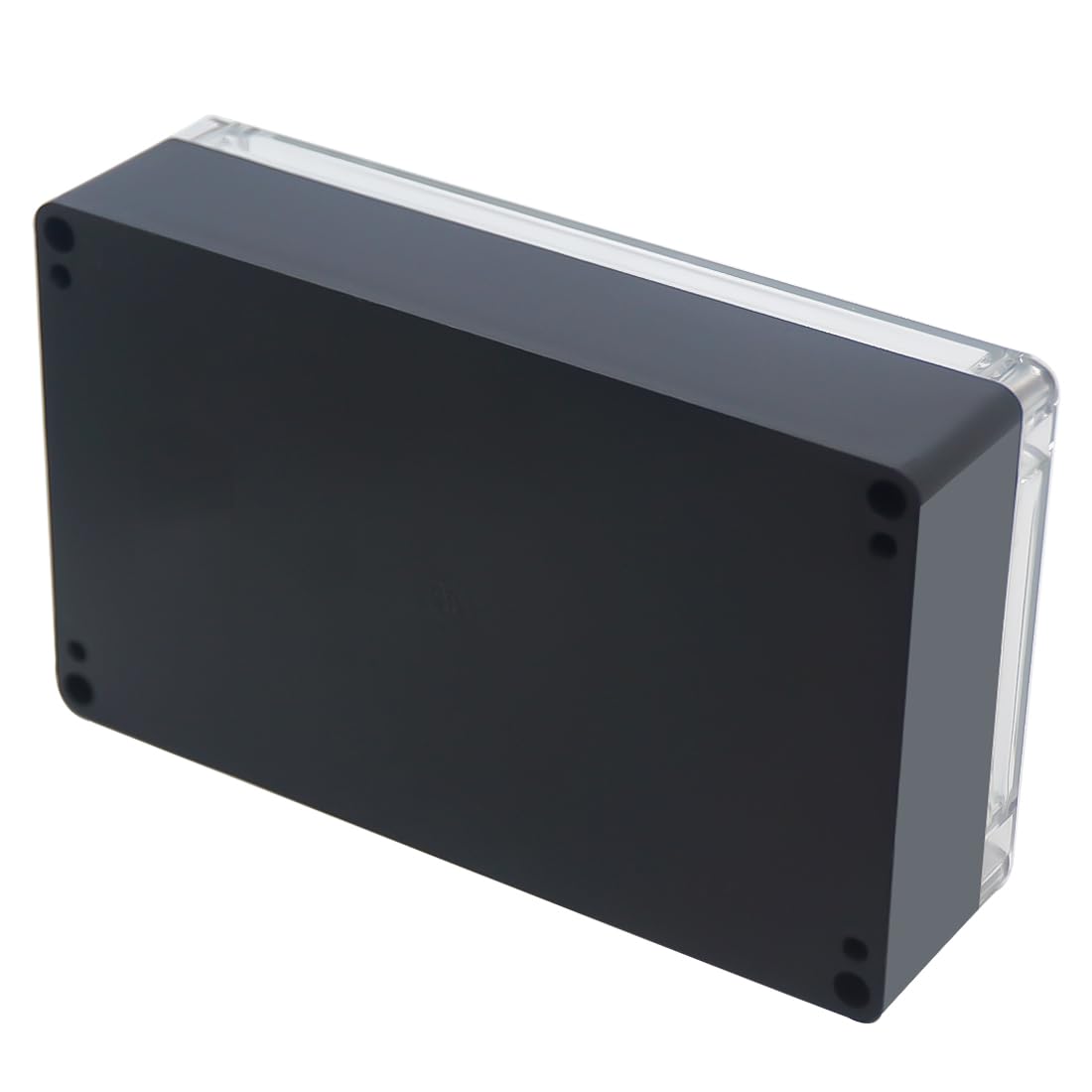 Junction Box, Zulkit Project Box IP65 Waterproof Outdoor Box ABS Plastic Electrical Boxes Electronic Enclosure 7.9 x 4.7 x 2.2 inch(200 x 120 x 56 mm)(Pack of 2)