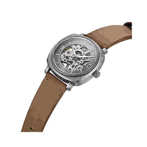 Image of Kenneth Cole Silver Dial Mechanical Hand Wound Watch for Men-KCWGE0020701MN