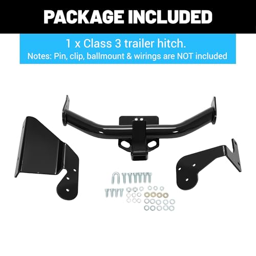 Image of ECOTRIC Trailer Hitch Compatible with CRV CR-V 2-inch Towing Hitch Receiver