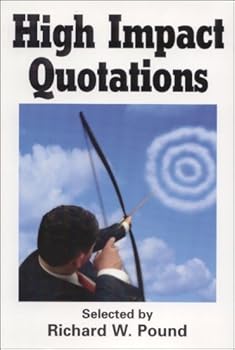 Hardcover High Impact Quotations Book
