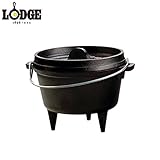 Lodge Cast Iron Camp Dutch Oven, 1 Qt