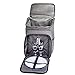 Inspirion Picknick Rucksack 2 Personen Picknickrucksack Campingtasche Kühlrucksack Tasche, Grau, M