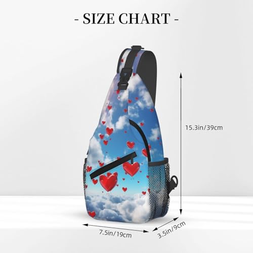 Bolso cruzado Hearts in the Sky para hombro miniatura 3