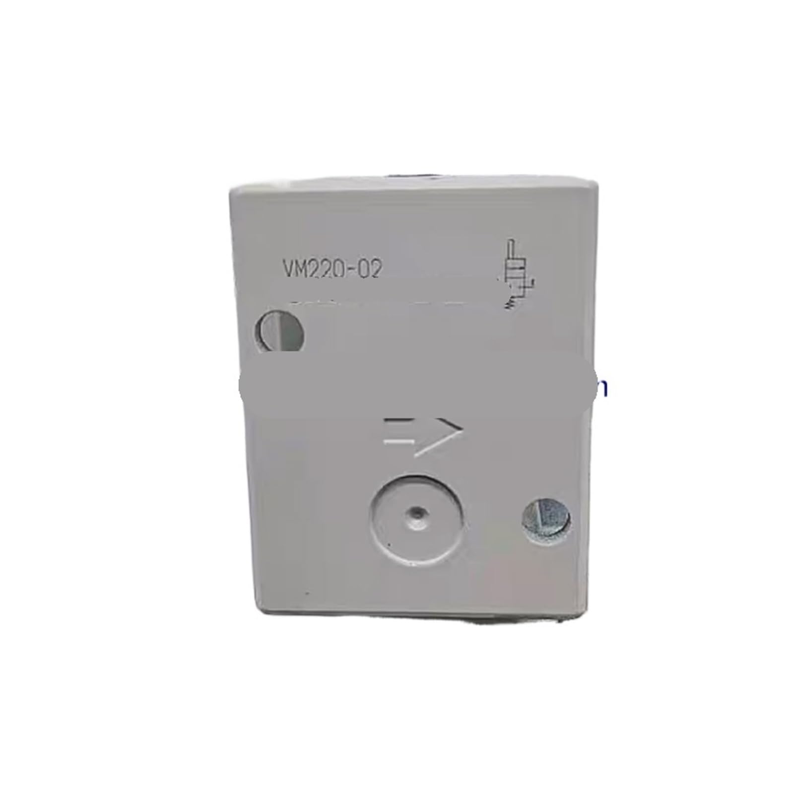 Vanne VM220-02-08A distributeur pneumatique rotatif et bouton poussoir mécanique