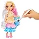 Rainbow High Watercolour & Create DIY Modepuppe, Auswaschbare Wasserfarben & Batikset - Braune Augen, Lockenhaar, Extra Top & Schuhe - Malen, Gestalten, Spielen, Abspülen, Wiederholen - 4-12+ Jahre