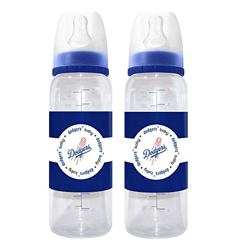 MLB Los Angeles Dodgers Baby Bottles, 2-Pack