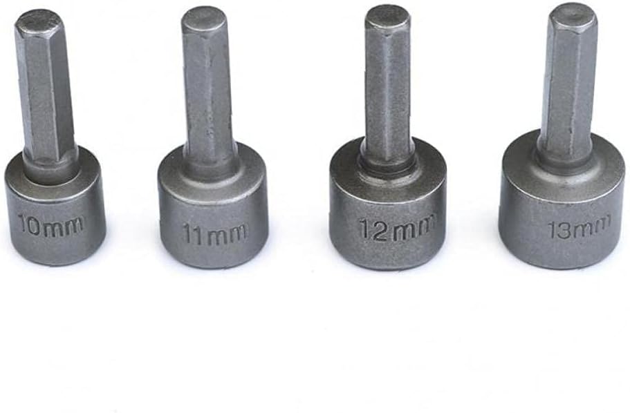 9pcs/Set Hex Socket Sleeve Nozzles Magnetic Nut Driver Set Socket Set Drill Power Tools 5 13mm