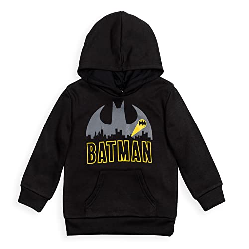 DC Comics Justice League Batman Fleece Pullover Hoodie Toddler to Big Kid