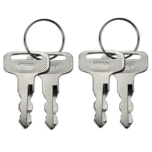 gradora 4PCS 8002 Golf Carts Keys Ignition Keys with 2