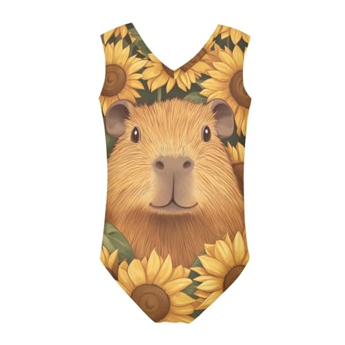 Image of Girls Swimsuit 1 Piece Beach Sport Bathing Suits, Kids Swimwear
