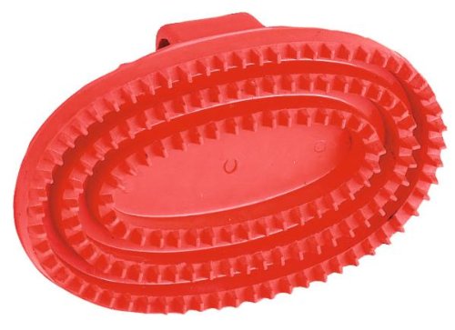 Rubber Curry Oval "Junior", Red