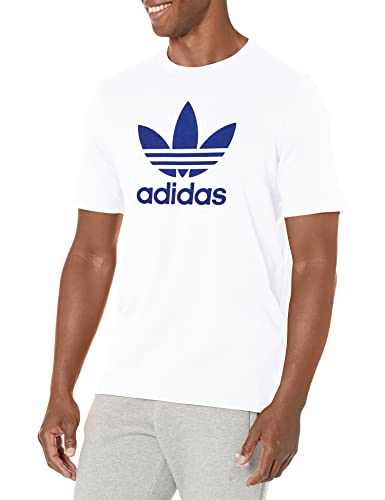 Adidas Originals Men's Adicolor Classics Trefoil T-Shirt, Semi Lucid Blue, Medium #TOP26