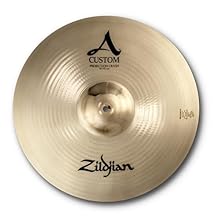 More power and body with a stronger high-end than other 18" crashes. The loudest 18" A Custom Crash Copper Tin ratio of 80/20 Carries a bright/mid sound Medium thin weight