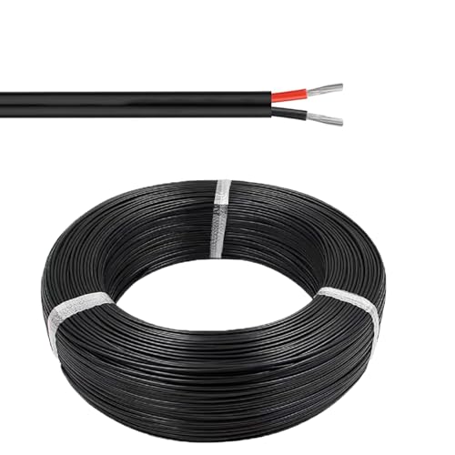 Câble de signal UL 2464 flexible 2 conducteurs 20AWG fil électrique cuivre étamé 50ft