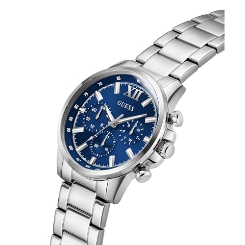 Image of GUESS Walker Analog Watch for Men with Round Dial & Water Resistant Man's Wrist Watches