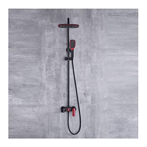Ensemble de douche pluie complet et haut débit au design épuré - 2