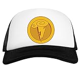 Hércules Símbolo De La Dioses Relámpago Gorra De Béisbol Unisex Blanca Negra White Black Baseball Cap