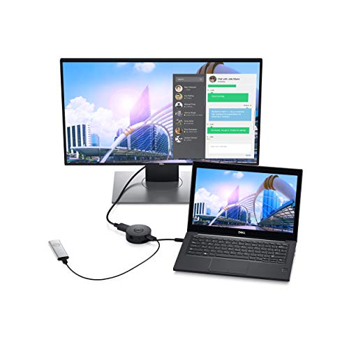 Dell DA300 Adaptador Móvel USB-C, Bases e Docking Stations, Preto