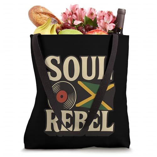 Bolso Tote con diseño Reggae Roots y disco de vinilo miniatura 4