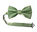Tuxgear Boys Adjustable Groomsmen Bow Ties Wedding Prom Colors, Sage, Boys (Sage, Boys)