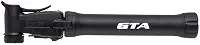 Bomba de Ar Nylon Bidirect Nx 80psi para bike e Agulha para bola 2 Way Preto