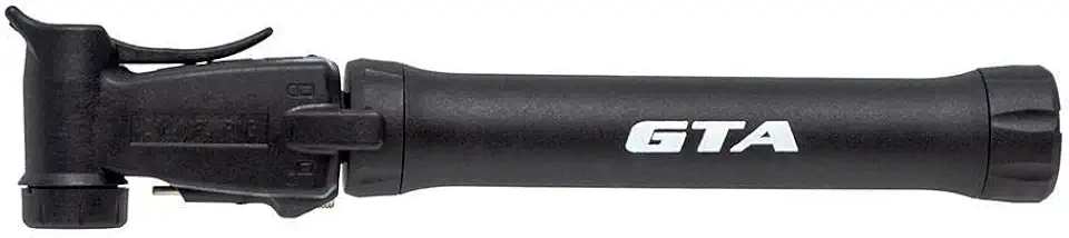 Bomba de Ar Nylon Bidirect Nx 80psi para bike e Agulha para bola 2 Way Preto