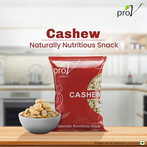 Image of ProV Select Cashews | High Grade Whole Natural Kaju Rich in Protein Healthy Fats & Essential Minerals | Economy Value Pack Dry Fruit for Daily Use | 500g