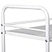 World Pride Rolling Salon Trolley Cart, 3 Tier, White