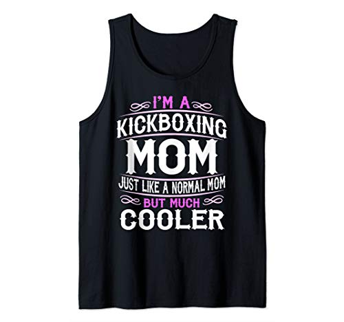 Womens Kickboxing Mom Tank Top