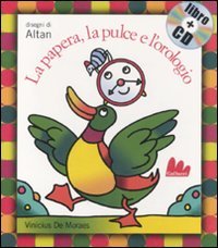 Board book La papera, la pulce e l'orologio. Con CD Audio [Italian] Book