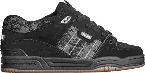 Image of Globe Boy's Skateboarding Shoes, Black Black Camo Jacquard 0, 4.5UK Child