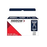 Arrow 854 Heavy Duty Wide Crown Staples for Craftsman and Duo-Fast Staple Guns, Galvanized Steel Construction, 1250 Pack, Leg Length 1/4-Inch, Crown Width 1/2-Inch