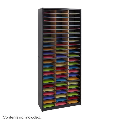 image for Safco Products Value Sorter Literature Organizer, 72 Compartment 7131M