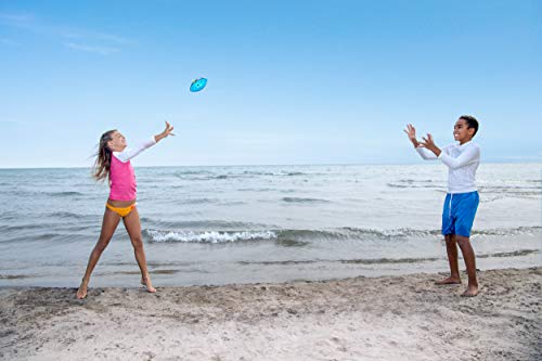 Image of Swimways Hydro Waterproof Football, Outdoor Games for Adults and Kids, Swimming Pool Accessories and Pool Party Games,9.25 Inches, Green