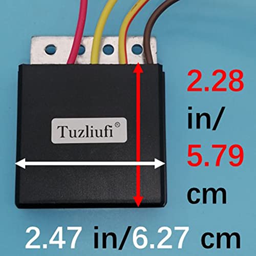 Tuzliufi Voltage Regulator Rectifier Compatible With Polaris Atp Magnum Scrambler Ranger Sportsman Atv Utv 400 500 600 700 Ho Hds 2X4 4X4 6X6 4 Wires 2203637 4010796 4010670 2203638 2002-2004 Z138 #TOP1