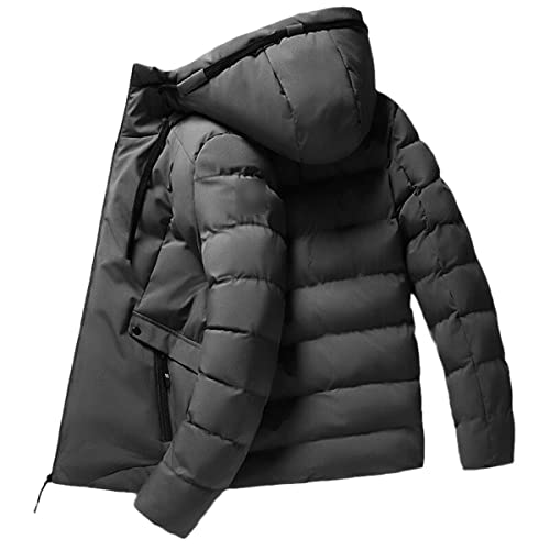 Manteau d'automne chaud Roquorl veste à capuche coupe-vent L